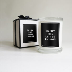 Lighten up candle co - Enjoy Little Things-01